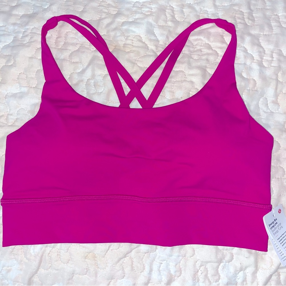 Lululemon Long Line Energy Sports Bra
